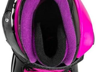 Role Rollerblade FURY nero-rosa ролики, 0%, livrare toată Moldova mărimi 33-38, 29-33 foto 3