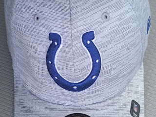 Men's Indianapolis Colts New Era Gray Speed 39thirty Flex Hat foto 2