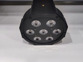 Led par 7x18 rgbw+uv Shehds foto 5