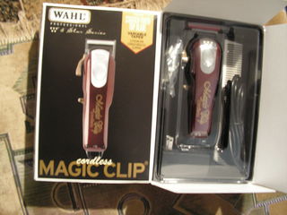 Professional-Wahl magic clip -новый,масло от andis и кондиционер для машинок. foto 2