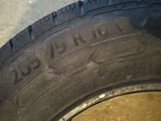 205/75 R16c Continental M+S, состояние 80%. За 4шт.- 3000лей. foto 5