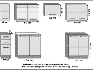 Bucătărie modernă de 2.4m foto 2