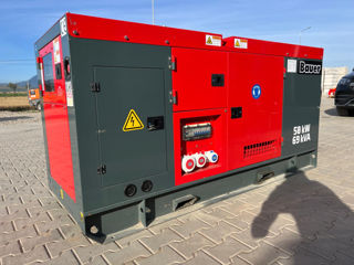 Generator de curent Bauer GFS-50KW  - Nou , izolat fonic + Video