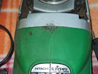 большая оригинальная болгарка Hitachi 2000 watt / 230 мм с плавным пуском, made in Japan foto 7