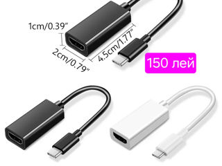 Док-станции.hub usb type C  to HDMIi, dp.usb type C  Vga Sd/tf Pd .lan. rj-45 .audio foto 10