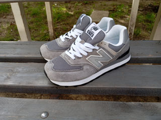 New balance 574 sure ( серый) foto 3