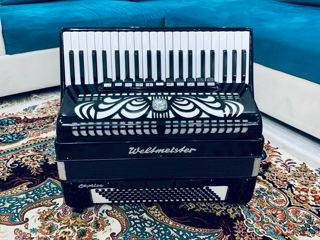 Acordeon Weltmeister Caprice, 120 bași,  în stare nouă! foto 3