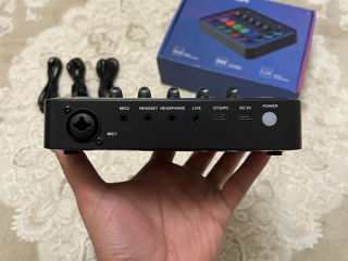 MagicCubic F11 Mixer Audio SoundCard Profesional foto 3