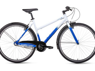 Bicicleta Forward Corsica 28 White/Blue