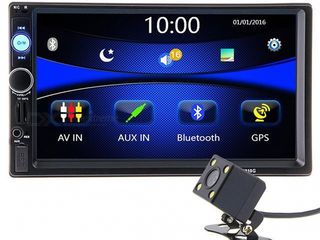 Автомагнитола 2din 7010g 7-дюймовый gps карты европы + sd card 8gb подарок. кредит! foto 2