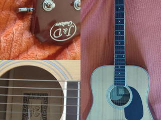 Aria, J&D, guitar Dreadnought Western (rock, blus, jazz ( marime max фото 2