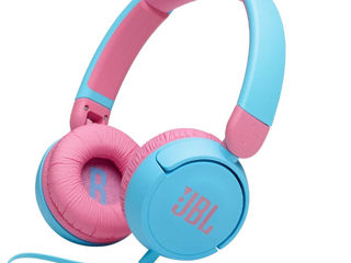 Наушники детские (проводные с микрофоном) JBL JR310 Blue. 190 лей