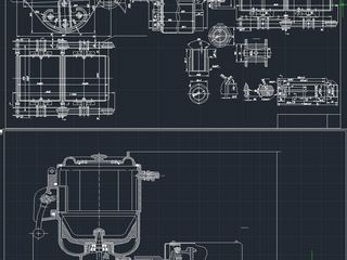 Чертежи в AutoCAD / Desene Tehnice in AutoCAD foto 3