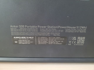 Anker 535, 512wh/500W Baterie externă. PowerBank foto 7