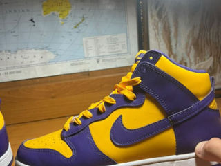 Nike dunk high lakers foto 2