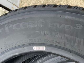 215/60 R17 Hankook Icept Evo3/ Доставка, livrare toata Moldova 2024 foto 8