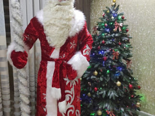 Costum de Moș Crăciun Santa Claus ,Fulguța și Crăciunița in chirie. foto 4