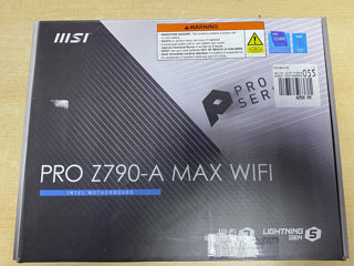 MSI PRO Z790-A MAX WIFI DDR5, Socket 1700, 12/13/14th Gen CPU, WIFI 7,Garantie foto 3