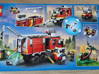 LEGO City 60374 Masina de pompieri foto 2