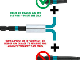 Makita E-00038 ImpactX 100 Pc. Impact Rated Bit Set foto 6