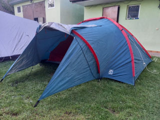2-слойная 4-местная палатка, привезенная из Германии в очень хорошем состоянии