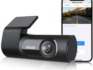 Cameră de bord kawa D6 dash cam 2k 1440p full hd foto 0