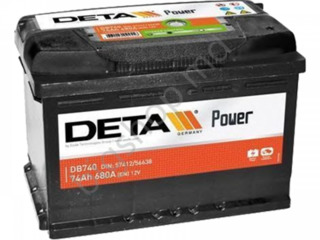 Baterie auto Deta DB740 foto 1
