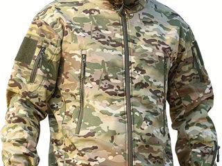 Теплый камуфляжный костюм SoftShell foto 1