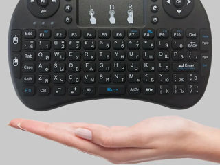 Mini tastatură cu touchpad - Беспроводная мини-клавиатура с подсветкой! foto 5