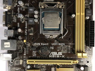 Socket Intel LGA1150 / Asus H81M-K