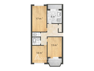 Apartament cu 3 camere, 70 m², Buiucani, Chișinău foto 8