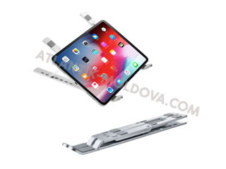 Suportul portabil universal din aluminiu pentru laptop, tabletă,  telefon sau tastatură foto 19
