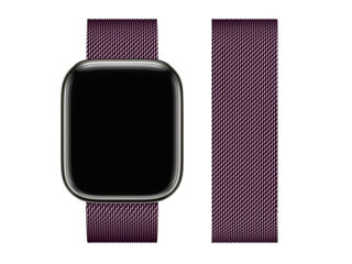 HOCO iWatch WA03 Seria simplă de frumusețe curea de oțel milaneză (38/40/41mm) foto 11