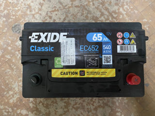 Exide 65Ah Nou! 1100 lei foto 2