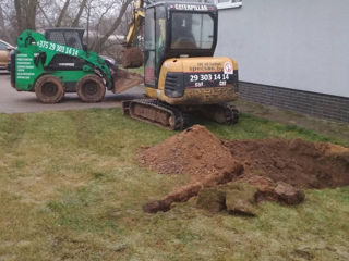 Bobcat mini excavator+basculanta 3.5 tone foto 0