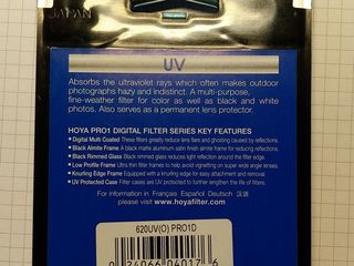 Ультрафиолетовый светофильтр Hoya Pro1 Digital UV (0) foto 2