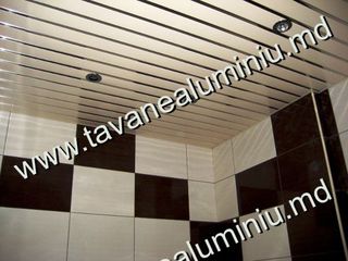 Алюминиевые реечные подвесные потолки в Молдове, tavane poduri aluminiu liniare