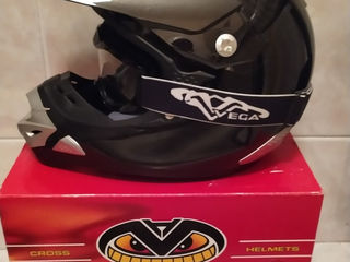Новый мото кроссовый шлем Madhead с новыми очками Vega foto 5