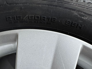 5x112 R16 Skoda cu anvelope 215/60 R16 Dunlop foto 6