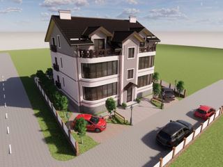 Casă multifamilială / 450m2 / P+1E+M / stil clasic / arhitectură / proiectare / renovare / proiecte foto 1