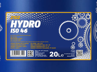Ulei hidraulic MANNOL 2102 Hydro ISO 46 20L foto 2