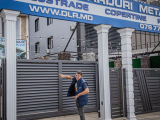 DLR Construct - fabrică de porți și garduri în Moldova foto 2