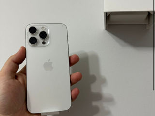 Vind iPhone 15 Pro Max 256Gb White Titanium , Nou , New , Garantie 1 An
