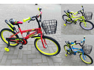 Bicicletă 18 inch (pentru 5-8 ani)