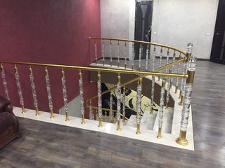 Balustrade din inox si sticla  !!! Перила из нержавейки и плексиглас