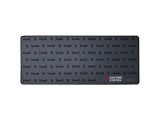 Gaming Mouse Pad Bloody Bp-30L, 750 X 300 X 3Mm, Cloth/Rubber, Anti-Fray Stitching, Black/Red