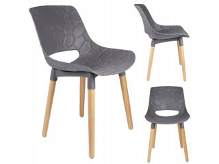 Scaun scandinav JUMI DAVIS (gri)
