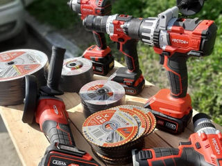 Brushless Masina de insurubat cu impact Vector+ VEB 2040 foto 2