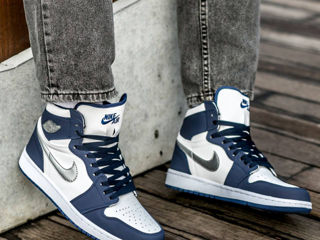 Nike Air Jordan 1 Retro High OG Japan "Midnight Navy" Unisex foto 4