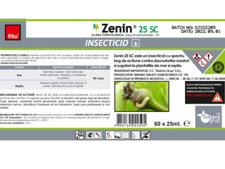 Super Oferta !!! Insecticid Zenin 25 SC (Lambda-Cihalotrin 250 g/l), Ambalaj: 2,5 ml / 25 ml. foto 6